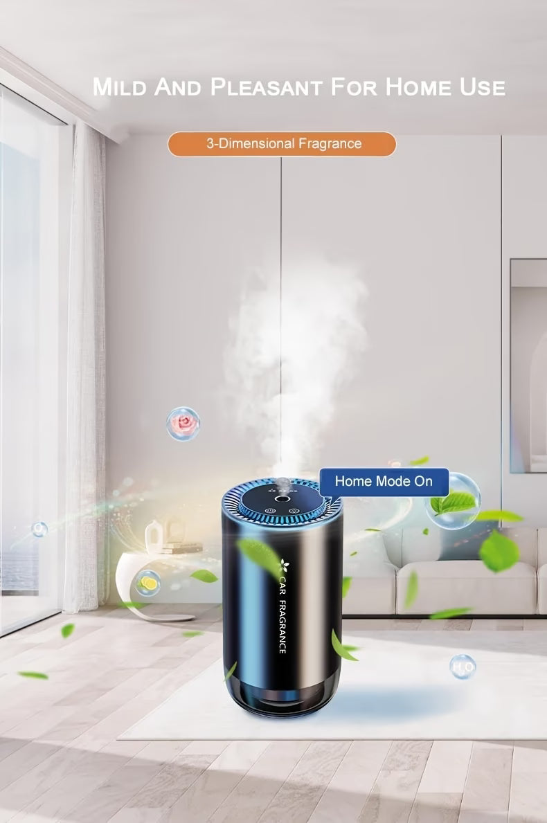 π Smart Car Fragrance Diffuser with LED Light β Automatic Car Perfume & Oil Aroma Diffuser | Luxury Scent, Silent, Refillable