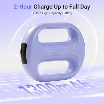 🔥 Cordless Vibration Massage Plate with Adjustable Belt 💆‍♀️ | 8 Modes, USB-C Rechargeable, Portable Body Massager for Waist, Hips & Legs ✨