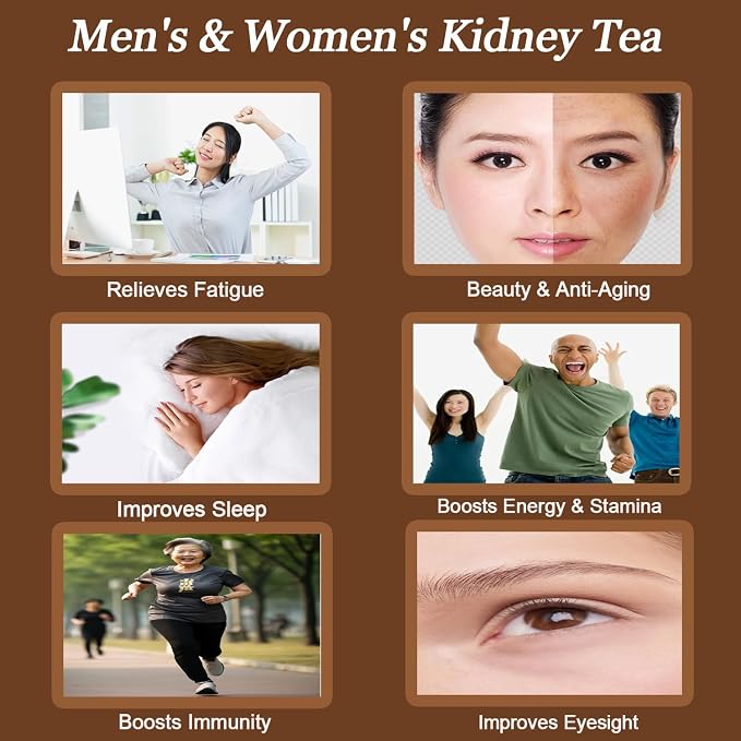 Missfeel Five Treasure Ginseng Tea for Men – Energy & Stamina Support (30 Tea Bags)