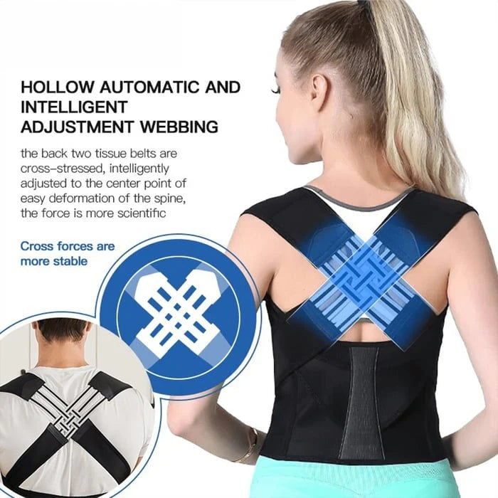 Adjustable Posture Corrector | Shoulder & Back Support