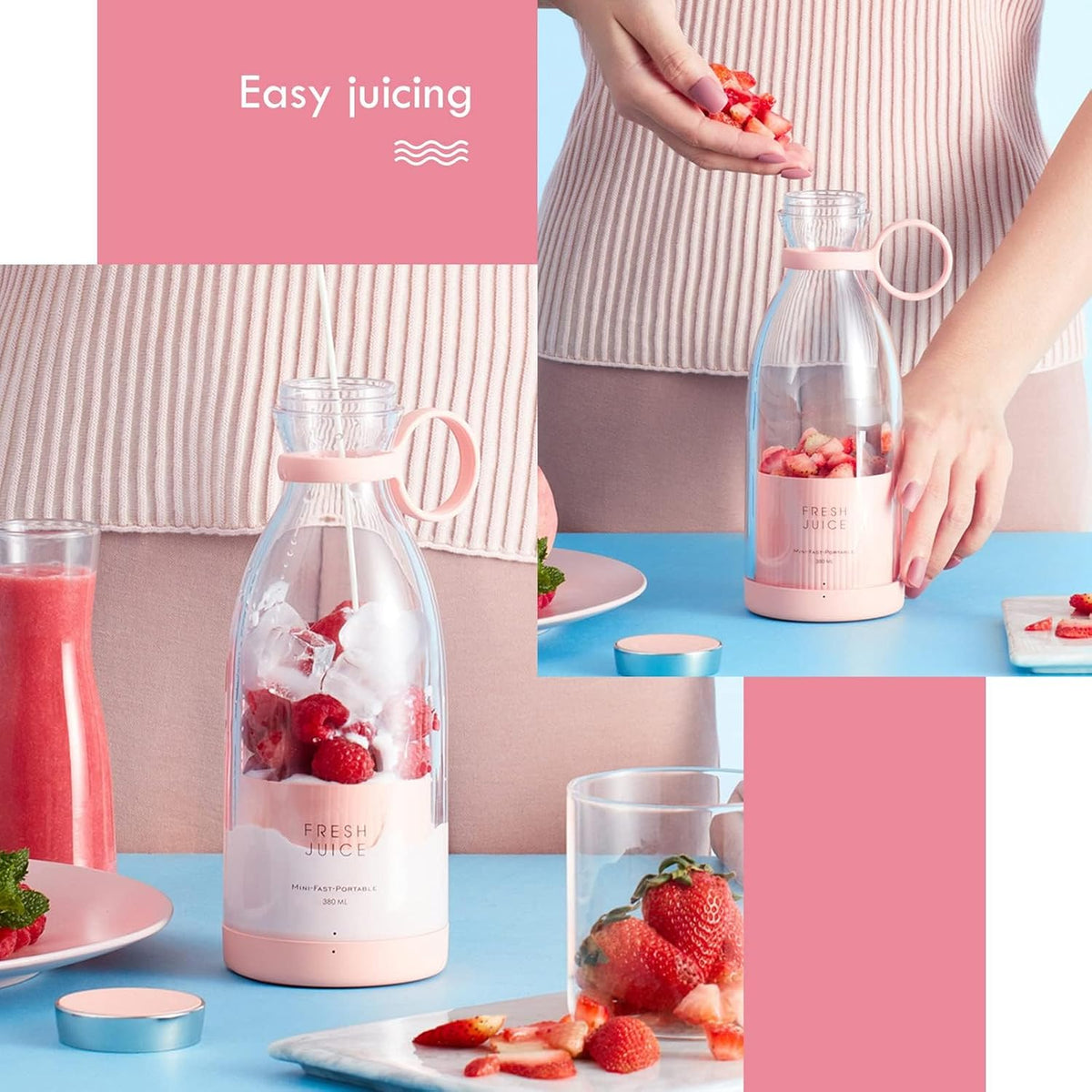 Portable Juicer Bottle