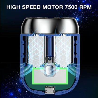 Mini Shaver Dual Head