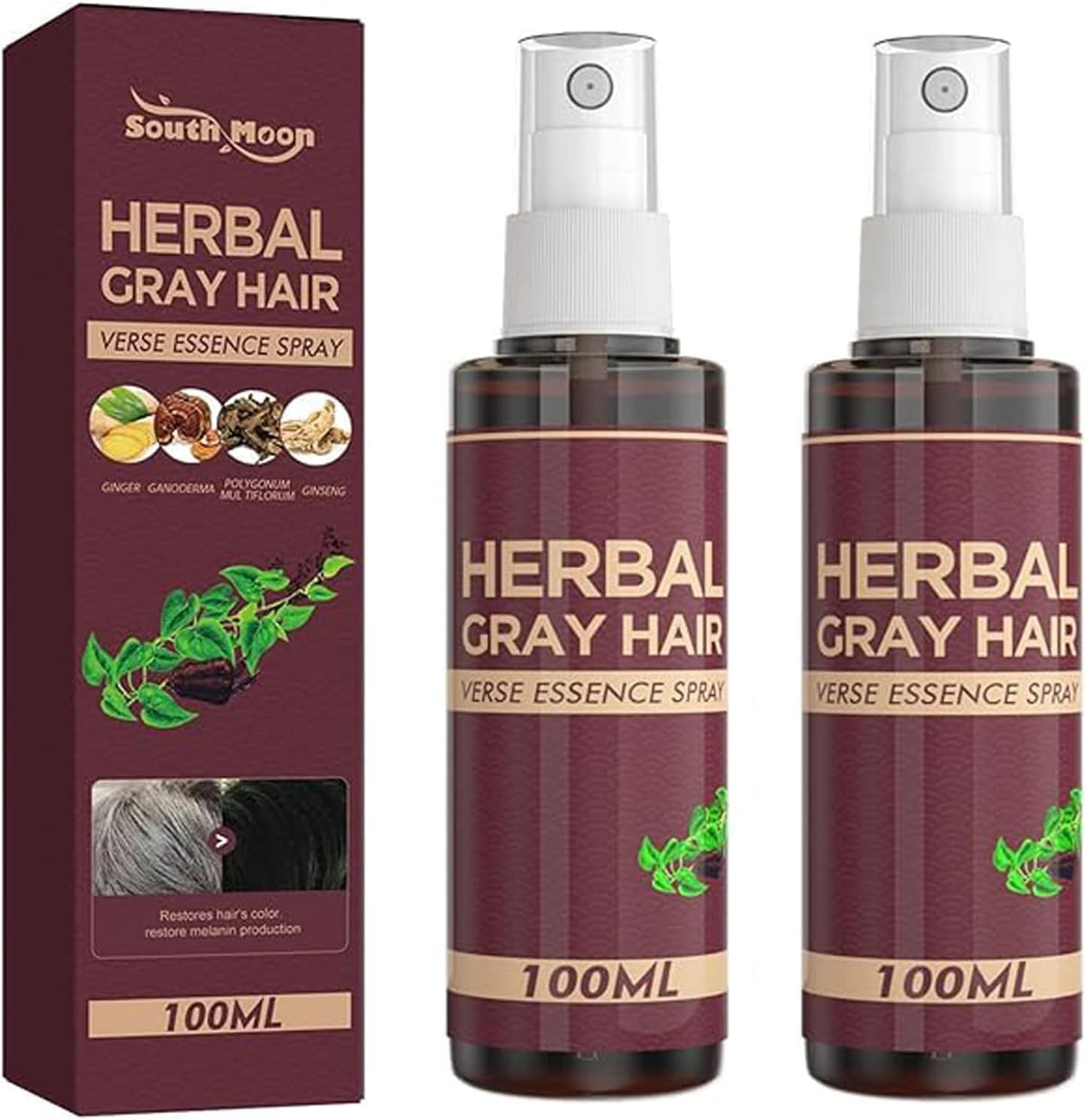 Herbal Gray Hair Spray