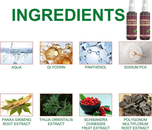 Herbal Gray Hair Spray