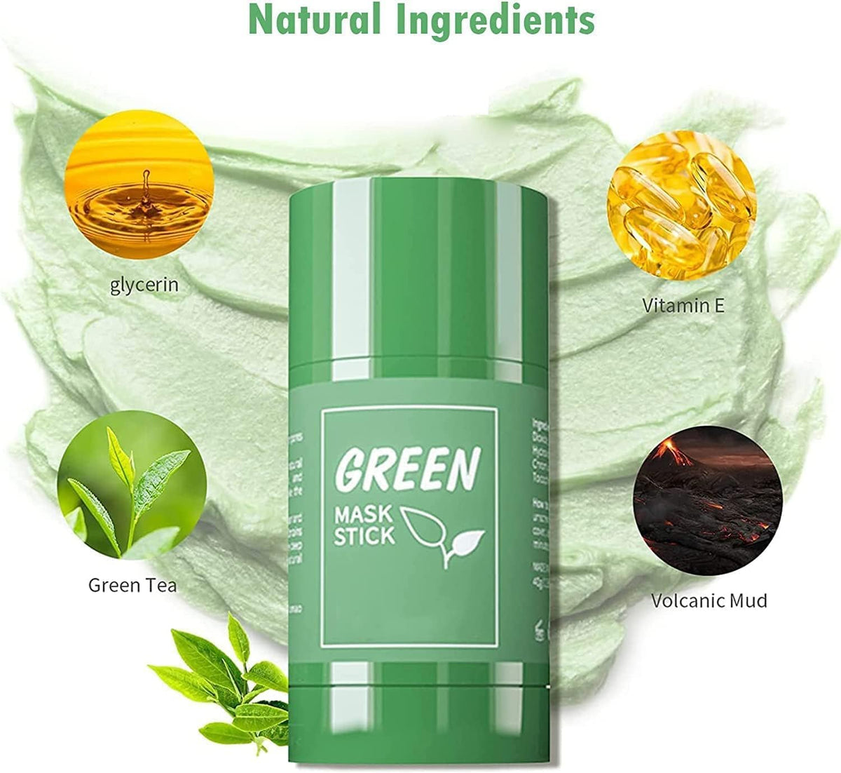 Green Tea Mask Stick for Face