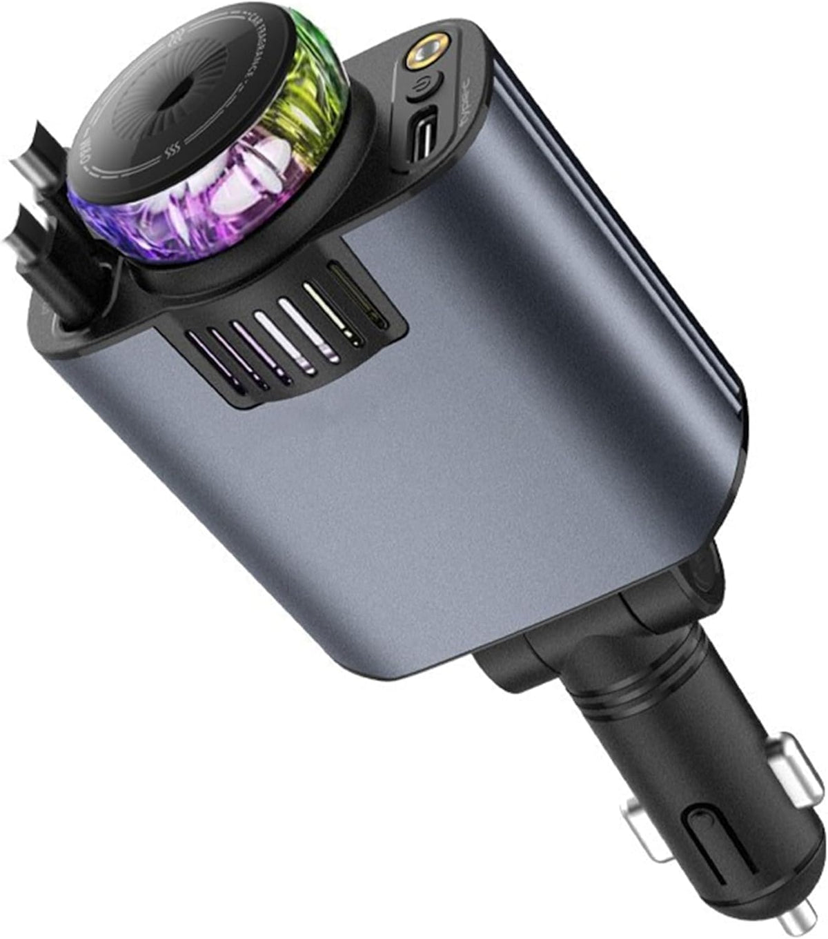 5-in-1 Car Charger with Star Light
