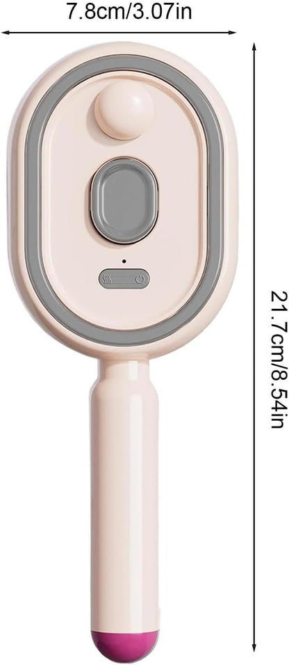 Steam Brush Rechargeable Detangling Tool with Oil