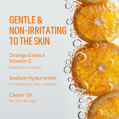 Orange Exfoliating Gel for Face & Body
