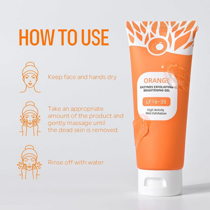 Orange Exfoliating Gel for Face & Body