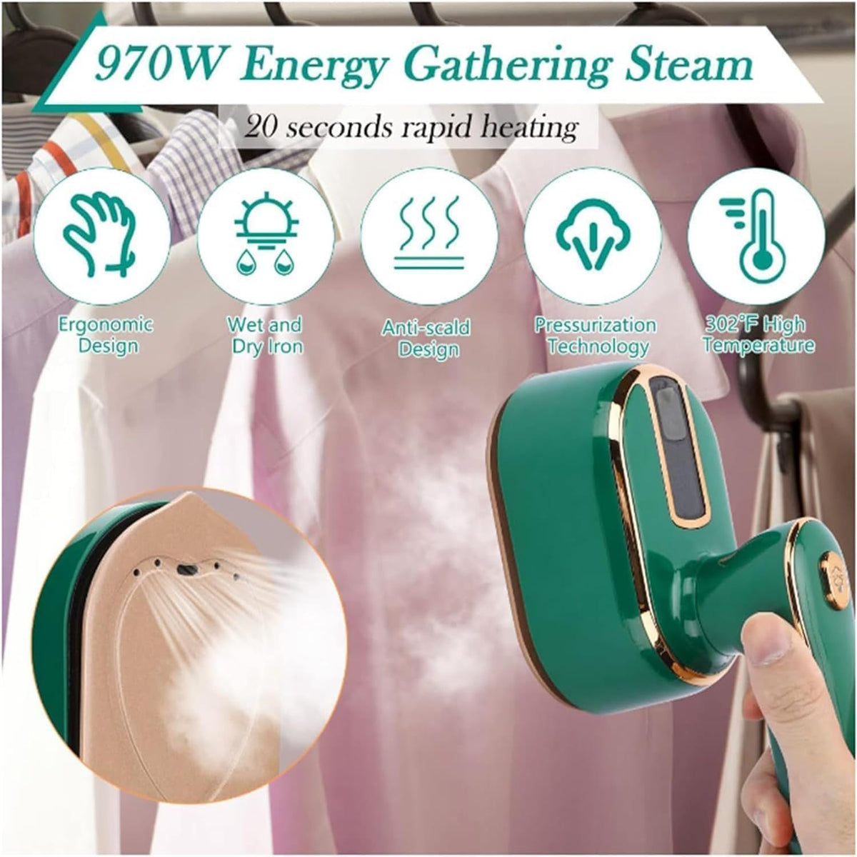 Mini Iron / Garment Steamer