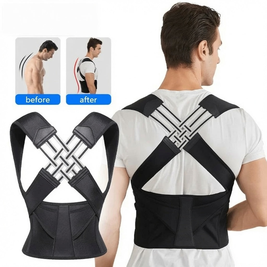 Adjustable Posture Corrector shoulder and back support