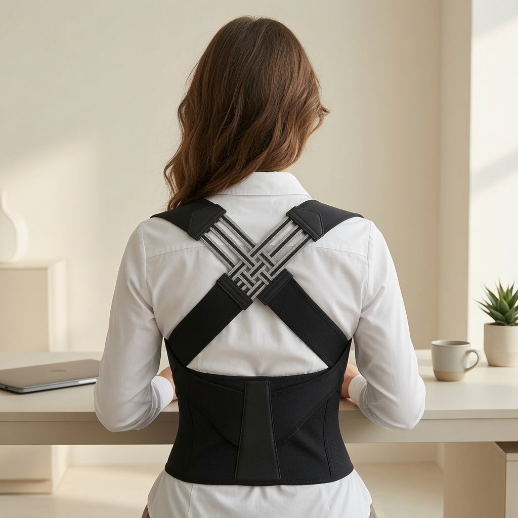 Adjustable Posture Corrector | Shoulder & Back Support