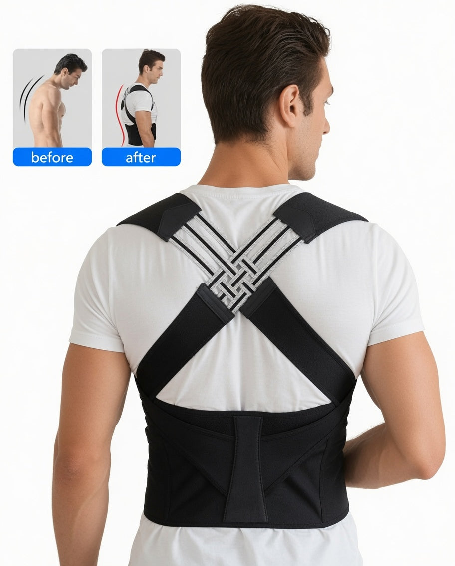 Adjustable Posture Corrector shoulder and back support